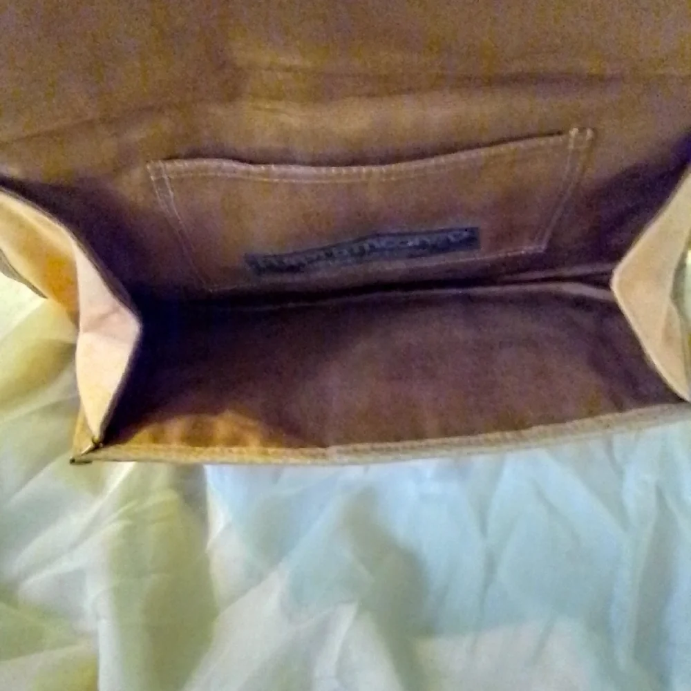 Furst & Mooney Clutch Purse Women's Medium Multicolor Striped Envelope Style